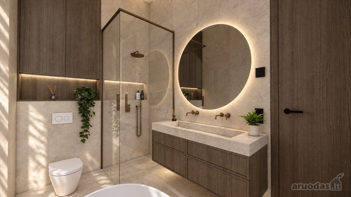 Pilnai Įrengtas 223 M² Namas Gilužiuose, - nuotraukos Nr. 12