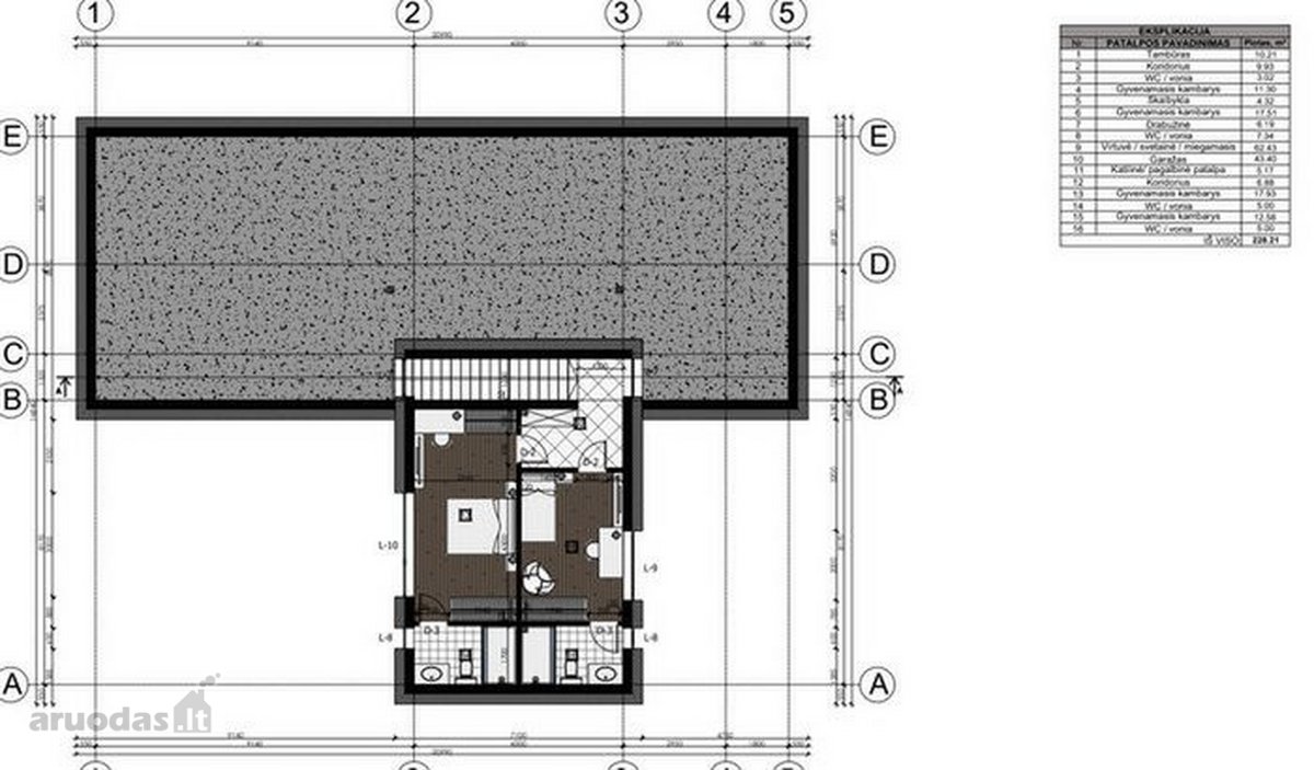 Pilnai Įrengtas 223 M² Namas Gilužiuose, - nuotraukos Nr. 36