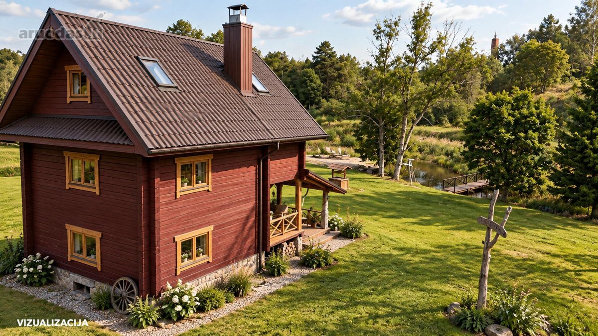 Sodyba 2,62 Ha Sklypas Prie Upės - nuotraukos Nr. 7