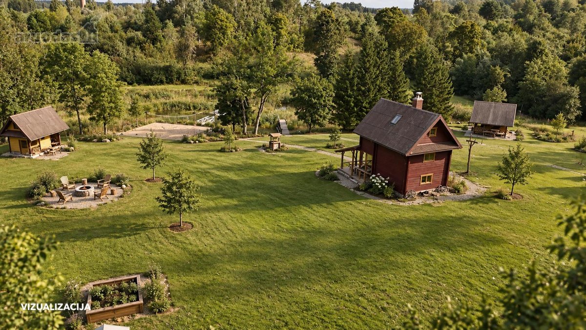 Sodyba 2,62 Ha Sklypas Prie Upės - nuotraukos Nr. 9
