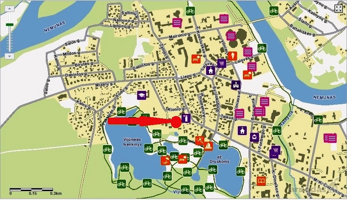 2 k. butas miesto centre patogiam gyvenimui - nuotraukos Nr. 22