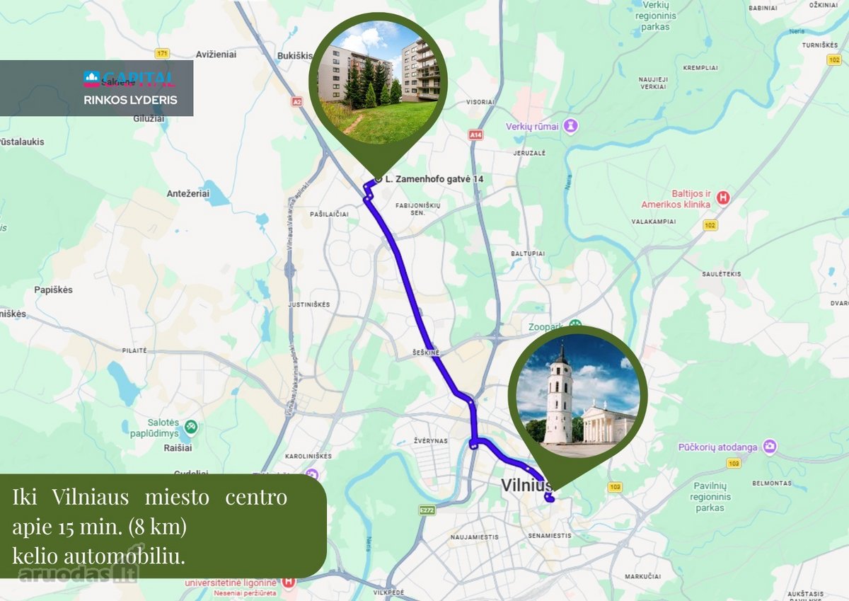 Fabijoniškėse, Netoliese Pc Big Parduodamas - nuotraukos Nr. 27