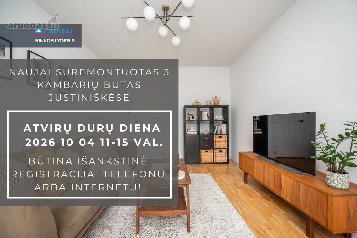 Kviečiame Apžiūrėti Butą Atvirų Durų Dienos - nuotraukos Nr. 2
