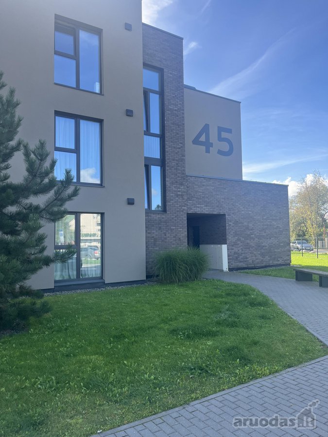 Išnuomojamas naujai įrengtas 3 kambarių butas - nuotraukos Nr. 12