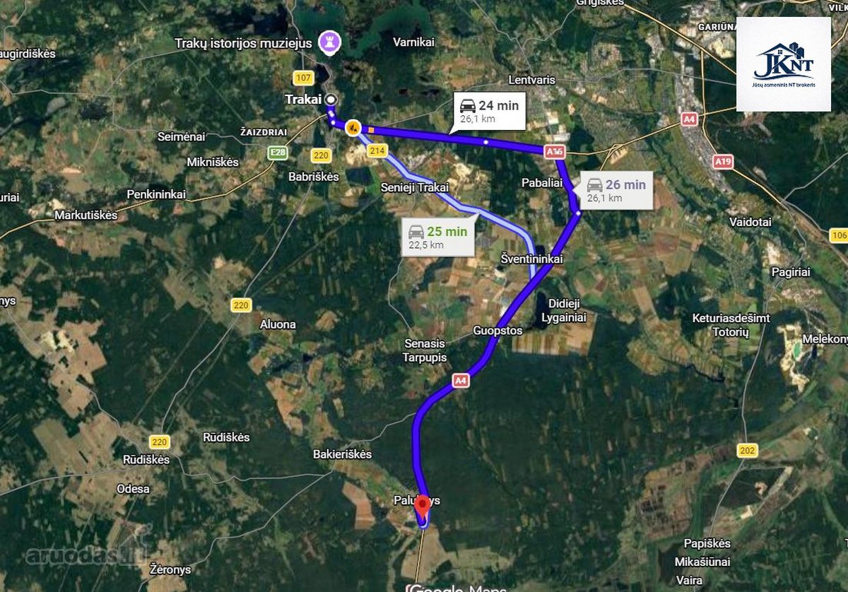 Parduodamas 26 Aro Sklypas Paluknyje Su 3 - nuotraukos Nr. 16