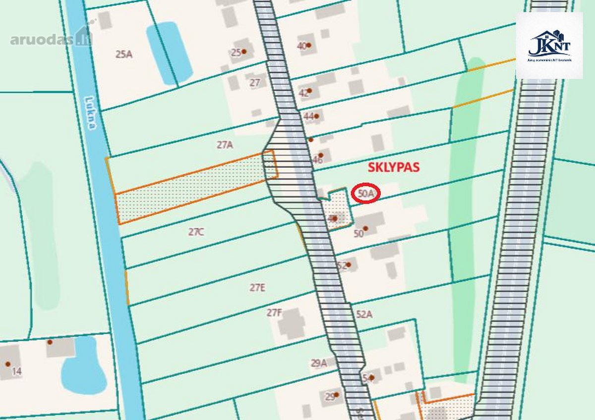 Parduodamas 26 Aro Sklypas Paluknyje Su 3 - nuotraukos Nr. 5
