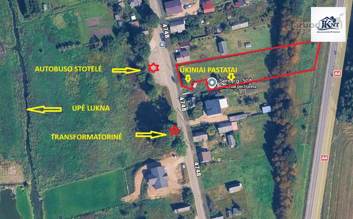 Parduodamas 26 Aro Sklypas Paluknyje Su 3 - nuotraukos Nr. 4