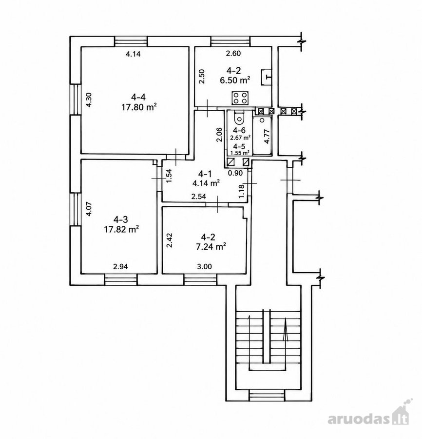 Parduodamas Butas Biržų Centre – Investicijai - nuotraukos Nr. 27