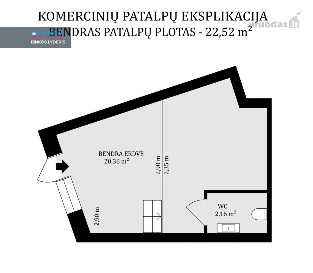 Parduodamas Komercinės Patalpos Prestižiniame - nuotraukos Nr. 16