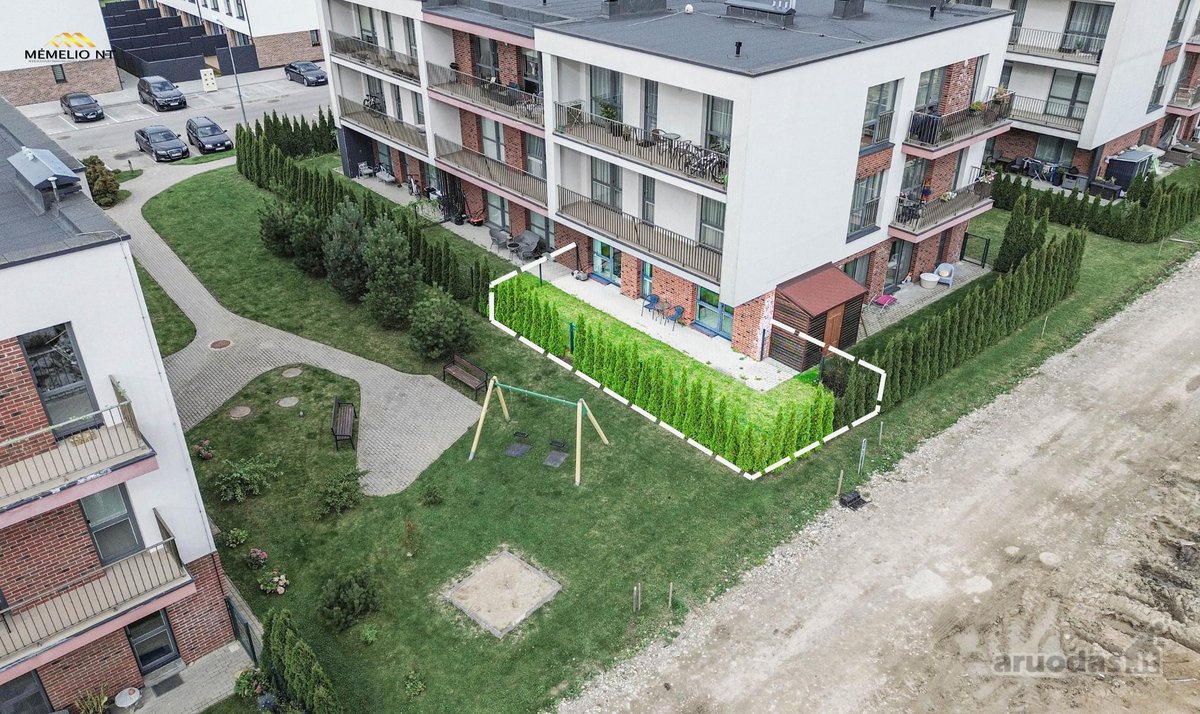 Parduodamas pilnai įrengtas 2 kambarių butas - nuotraukos Nr. 21