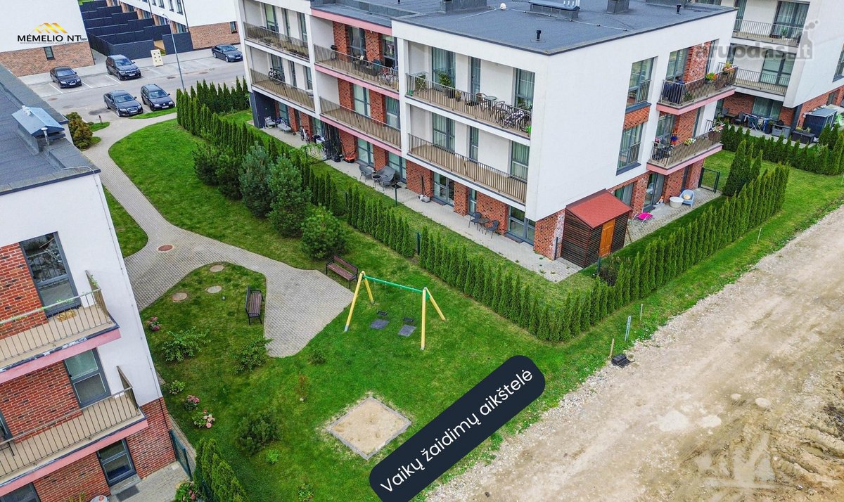 Parduodamas pilnai įrengtas 2 kambarių butas - nuotraukos Nr. 22