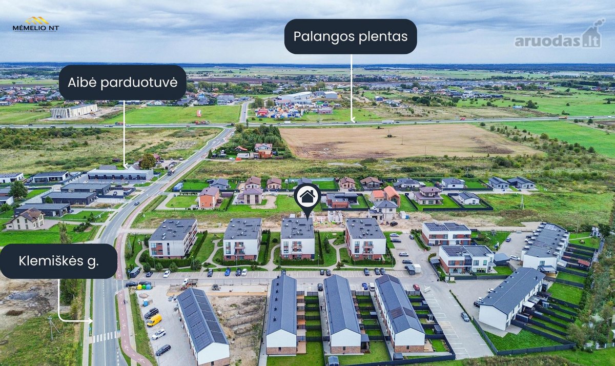 Parduodamas pilnai įrengtas 2 kambarių butas - nuotraukos Nr. 23