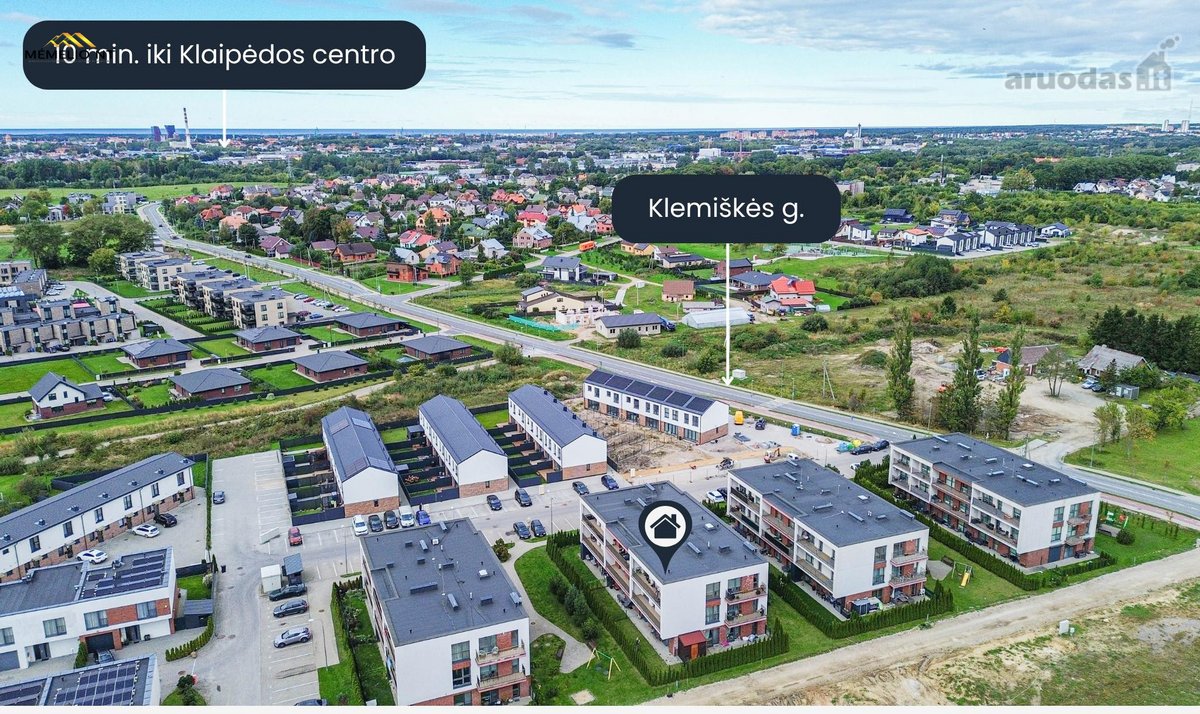 Parduodamas pilnai įrengtas 2 kambarių butas - nuotraukos Nr. 24