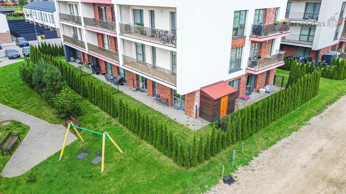 Parduodamas pilnai įrengtas 2 kambarių butas - nuotraukos Nr. 28