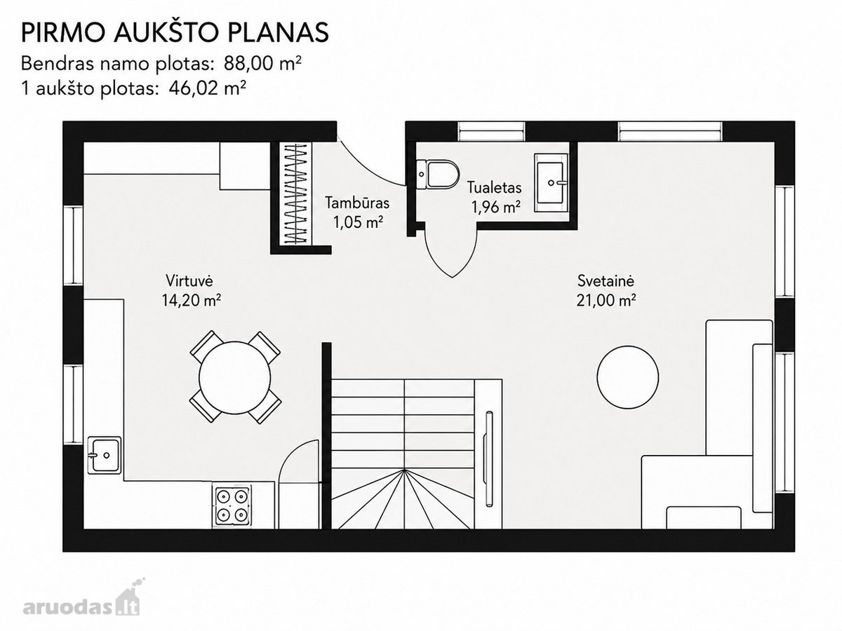 Ieškote modernaus, jaukaus ir ekonomiško - nuotraukos Nr. 15