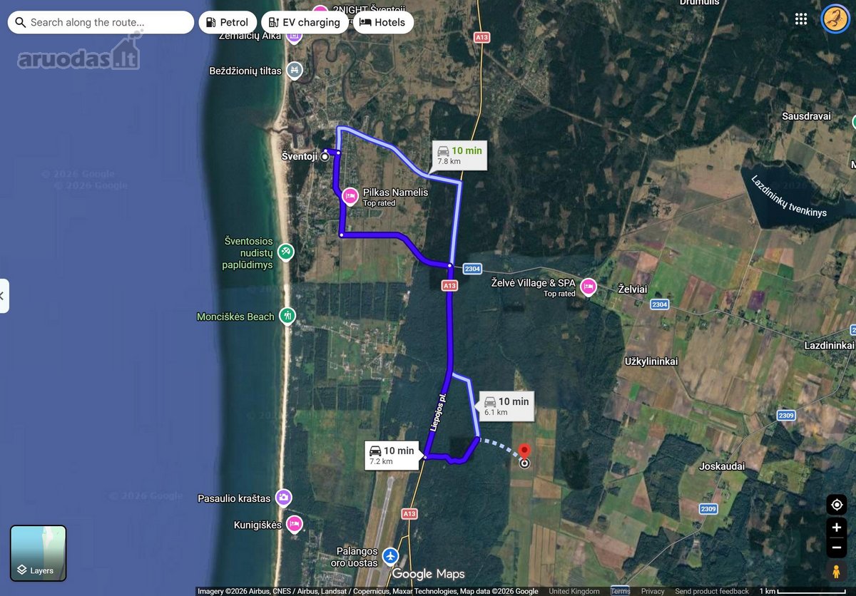 Parduodamas 5,0715 ha sklypas Joskaudų k. – - nuotraukos Nr. 4