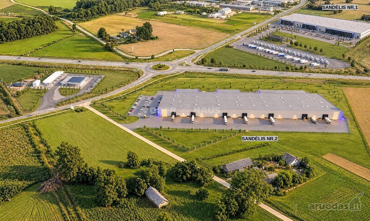 Nuomojami sandėliai naujai projektuojamame - nuotraukos Nr. 2
