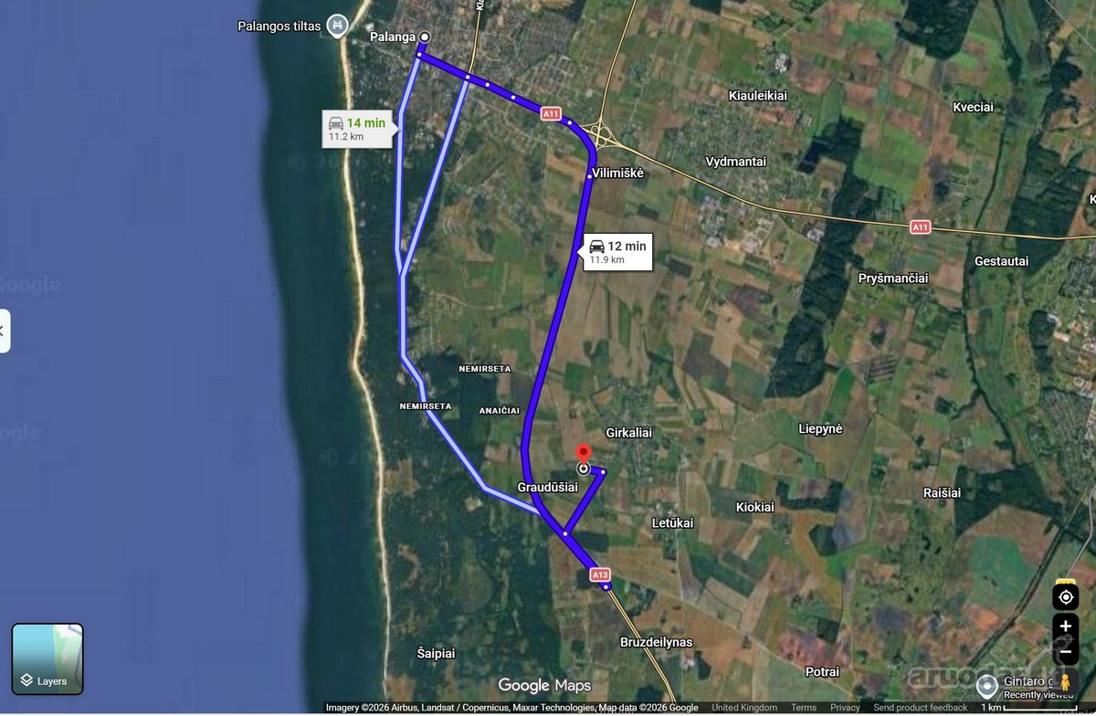 Parduodamas 14,25 a namų valdos sklypas - nuotraukos Nr. 4