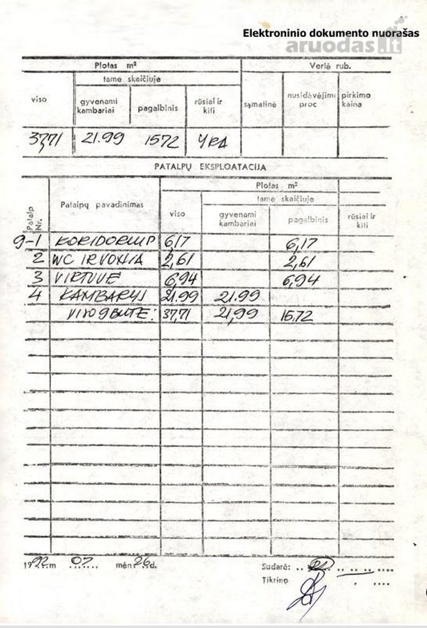 Pagrindiniai Buto Duomenys: - nuotraukos Nr. 23
