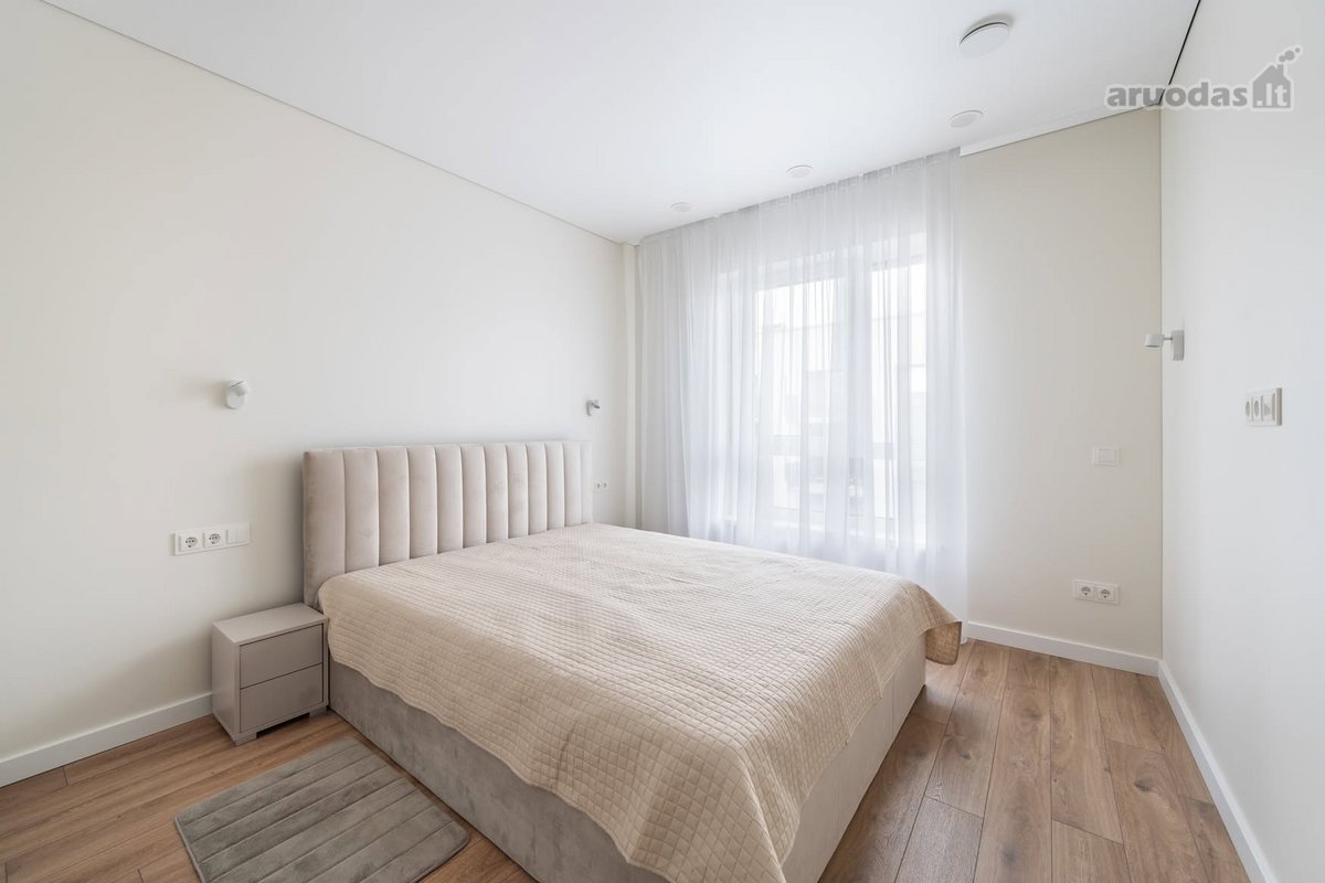 Nuomojamas šviesus ir jaukus 2 kambarių butas - nuotraukos Nr. 4
