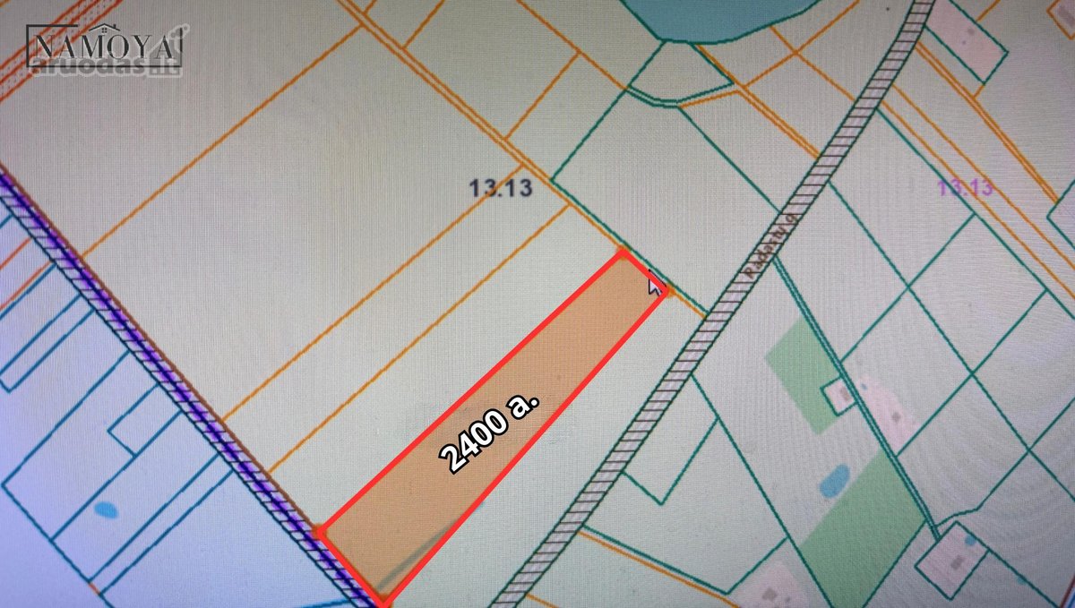 Parduodamas derlingas 2,40 ha žemės ūkio - nuotraukos Nr. 2