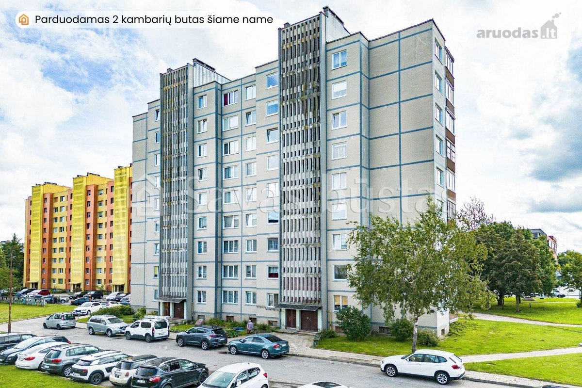 Parduodamas 2 kambarių butas Šiauliuose, - nuotraukos Nr. 16