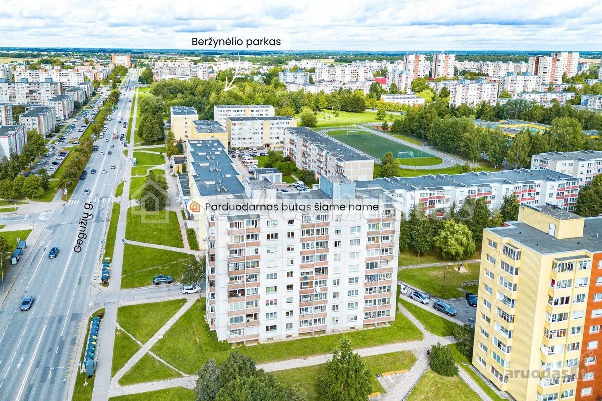 Parduodamas 2 kambarių butas Šiauliuose, - nuotraukos Nr. 17