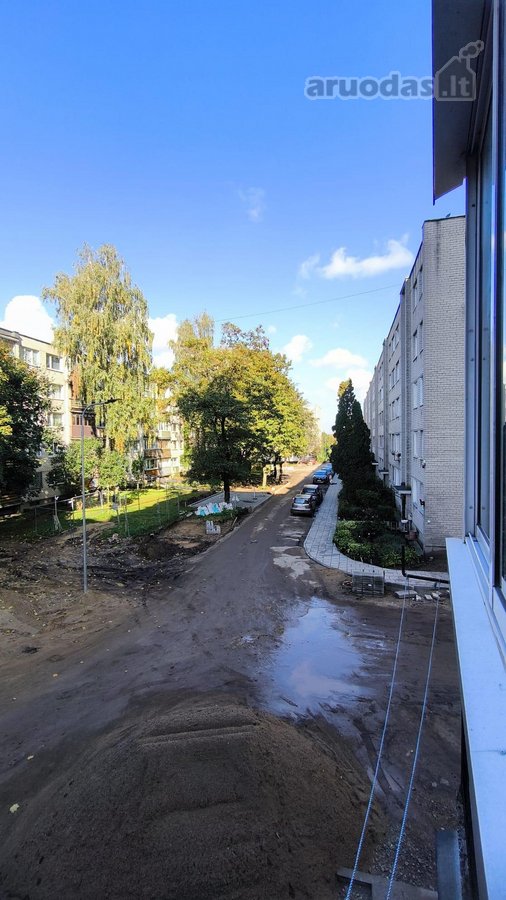 Šviesi 1 k. studija su dideliu balkonu - nuotraukos Nr. 23