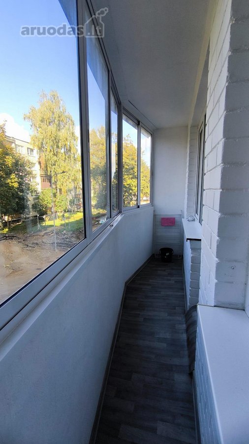 Šviesi 1 k. studija su dideliu balkonu - nuotraukos Nr. 18