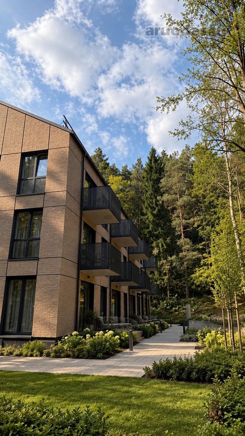 3k. Butas su privačia terasa miško apsuptyje  - nuotraukos Nr. 8