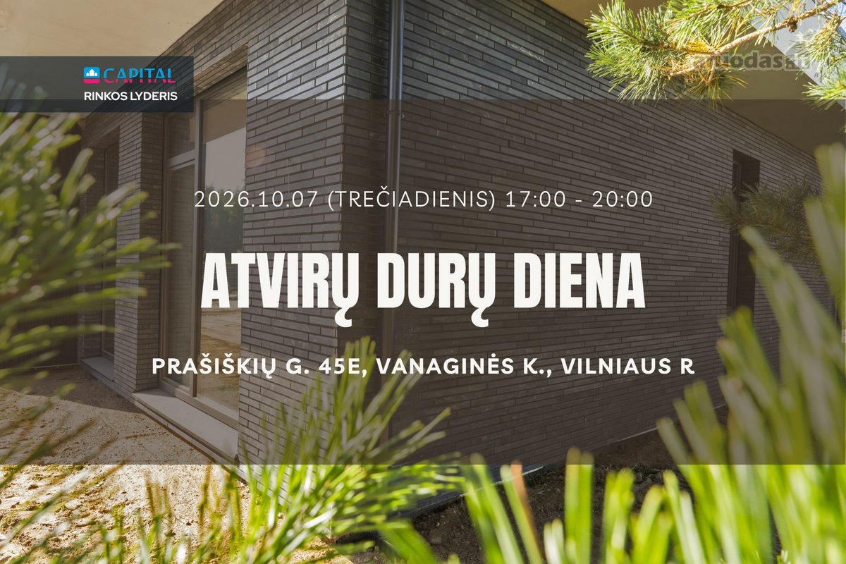 Parduodamas Naujos Statybos Namas Su Pilna - nuotraukos Nr. 2