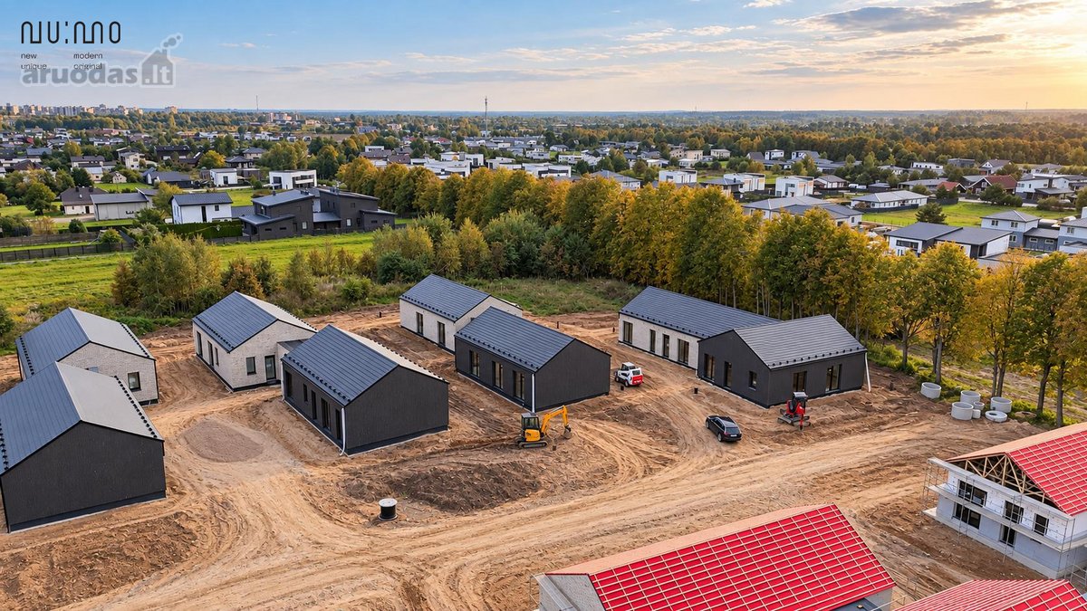 A++ klasės dvibučiai namai Bajoruose – - nuotraukos Nr. 21