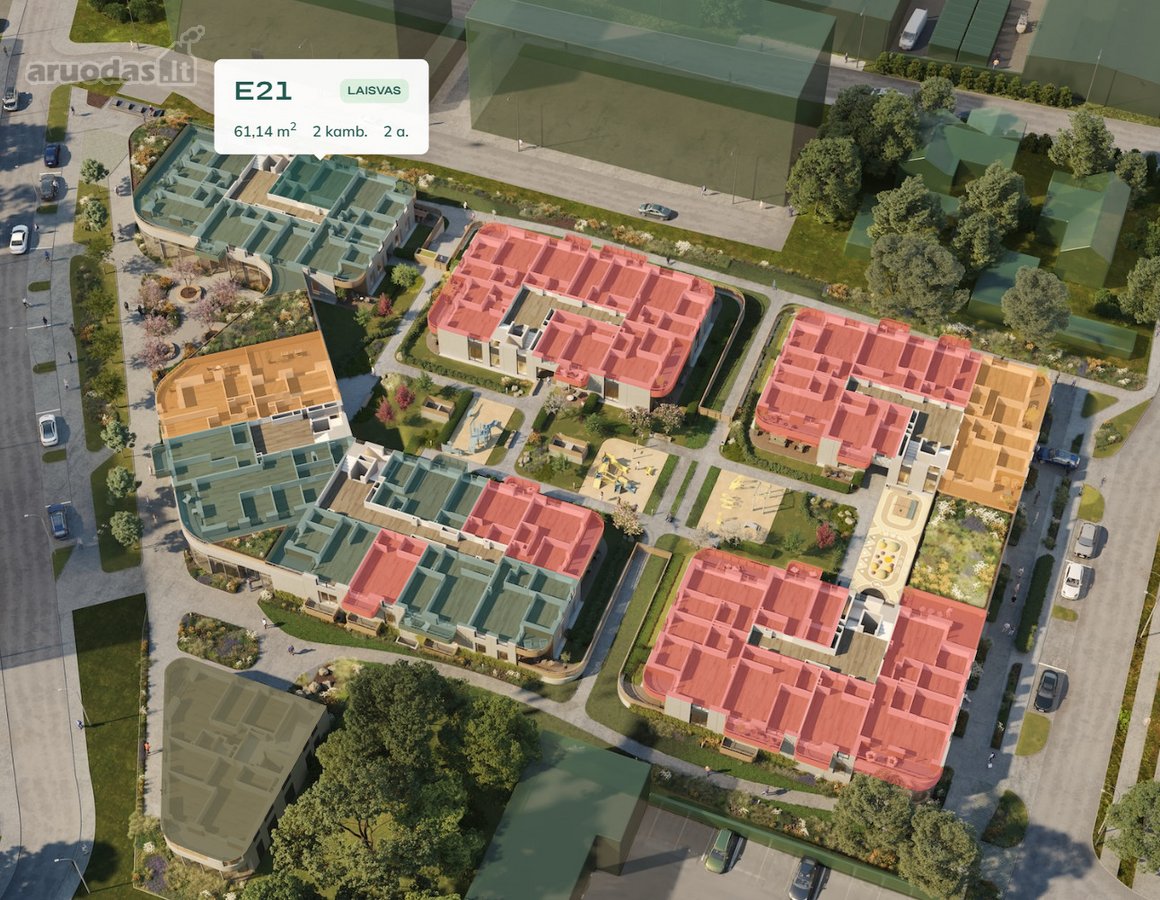 Šešiuose A++ energinės klasės namuose - nuotraukos Nr. 14