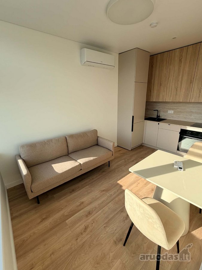 Visiškai naujas, dar negyventas butas  27,56 - nuotraukos Nr. 3