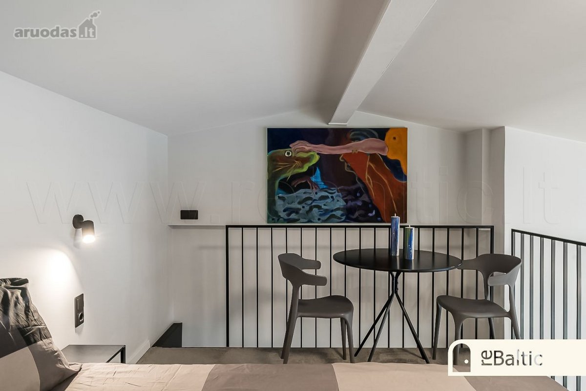 Išskirtinio dizaino loftas su funkcionaliu ir - nuotraukos Nr. 12