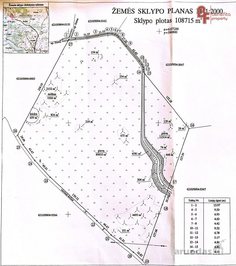 Parduodamas 10,8715 ha žemės ūkio paskirties - nuotraukos Nr. 8
