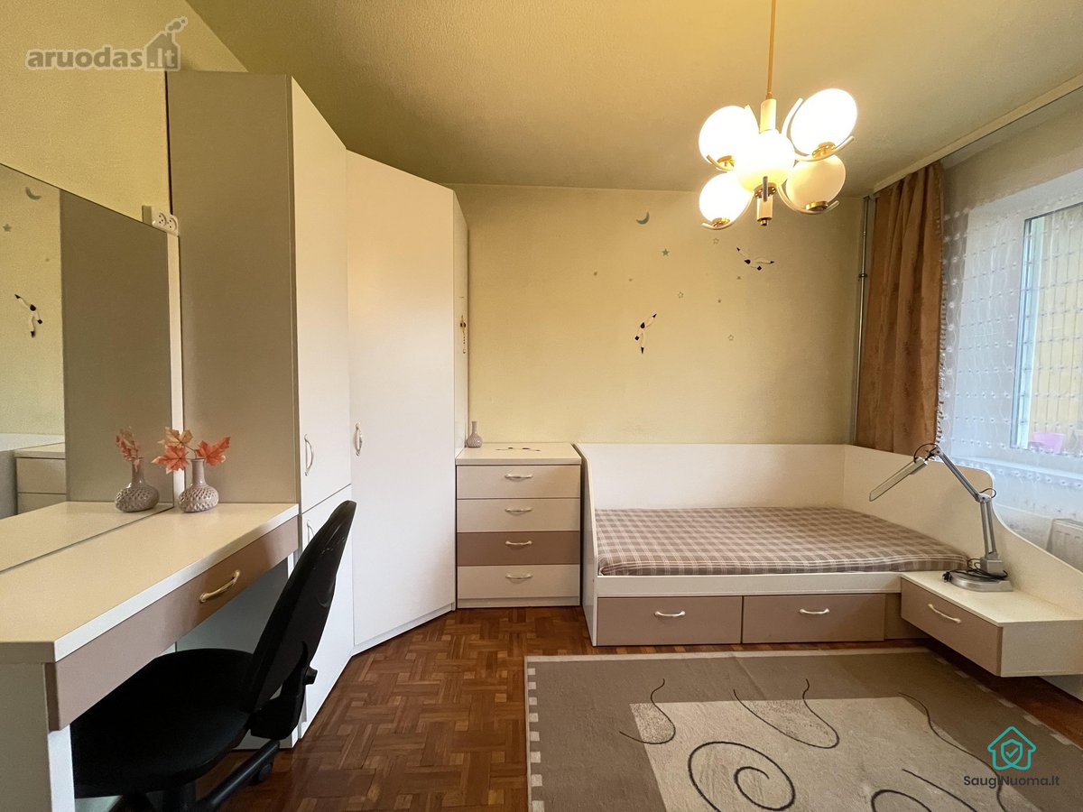 Išnuomojamas erdvus, tvarkingas 4 kambarių - nuotraukos Nr. 18