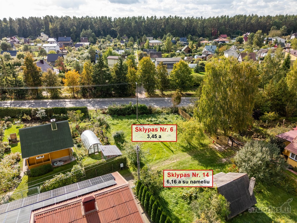 Parduodu du mėgėjų sodo sklypus (6,16 a su - nuotraukos Nr. 5