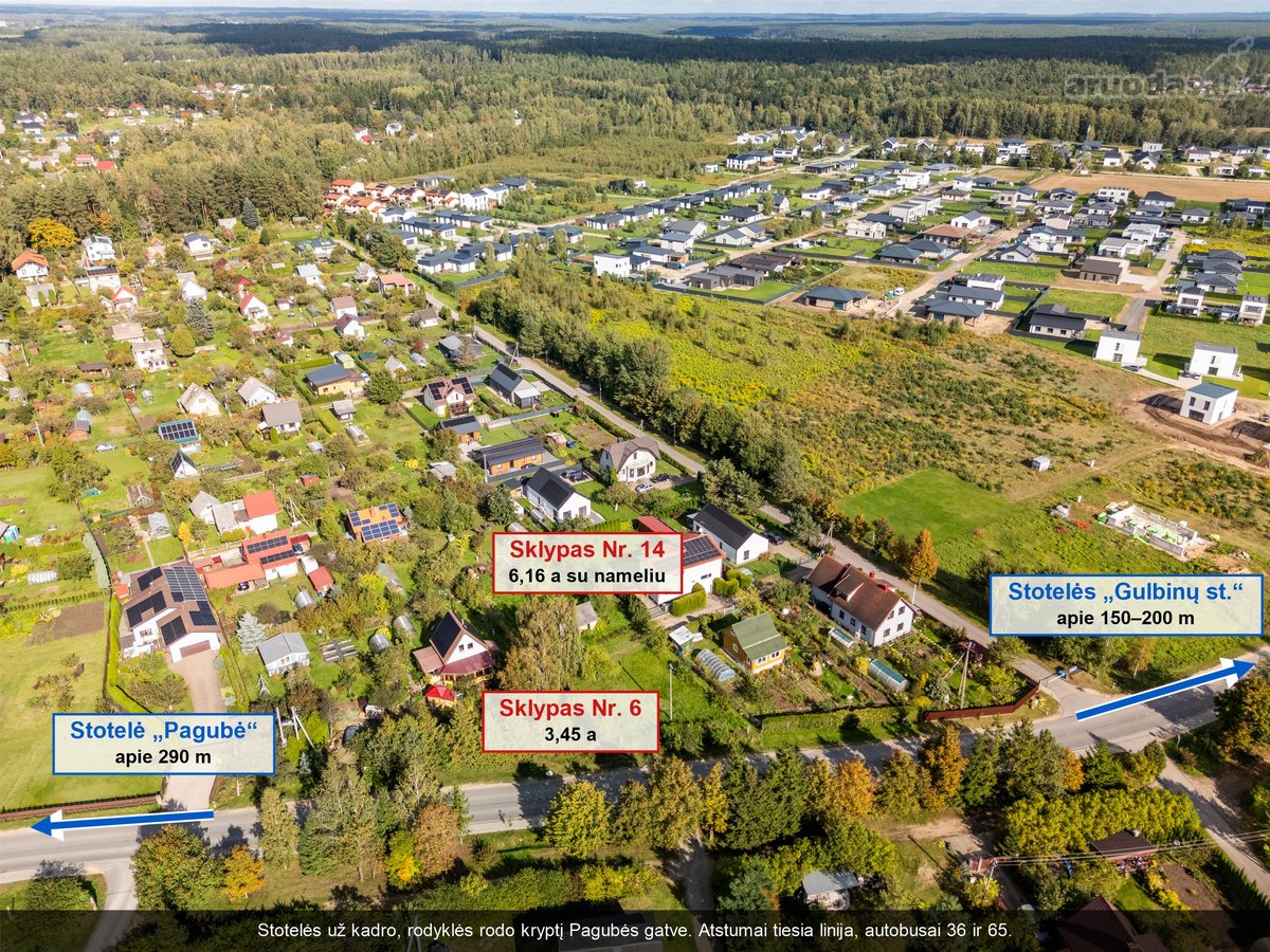 Parduodu du mėgėjų sodo sklypus (6,16 a su - nuotraukos Nr. 8