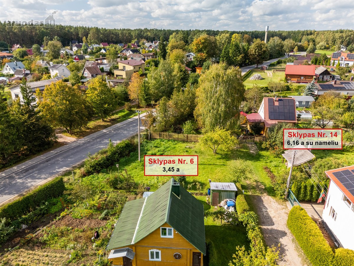 Parduodu du mėgėjų sodo sklypus (6,16 a su - nuotraukos Nr. 9