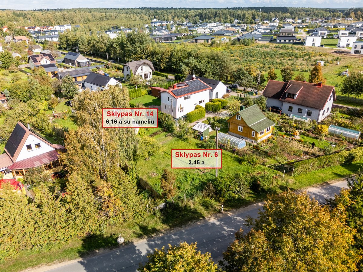Parduodu du mėgėjų sodo sklypus (6,16 a su - nuotraukos Nr. 10