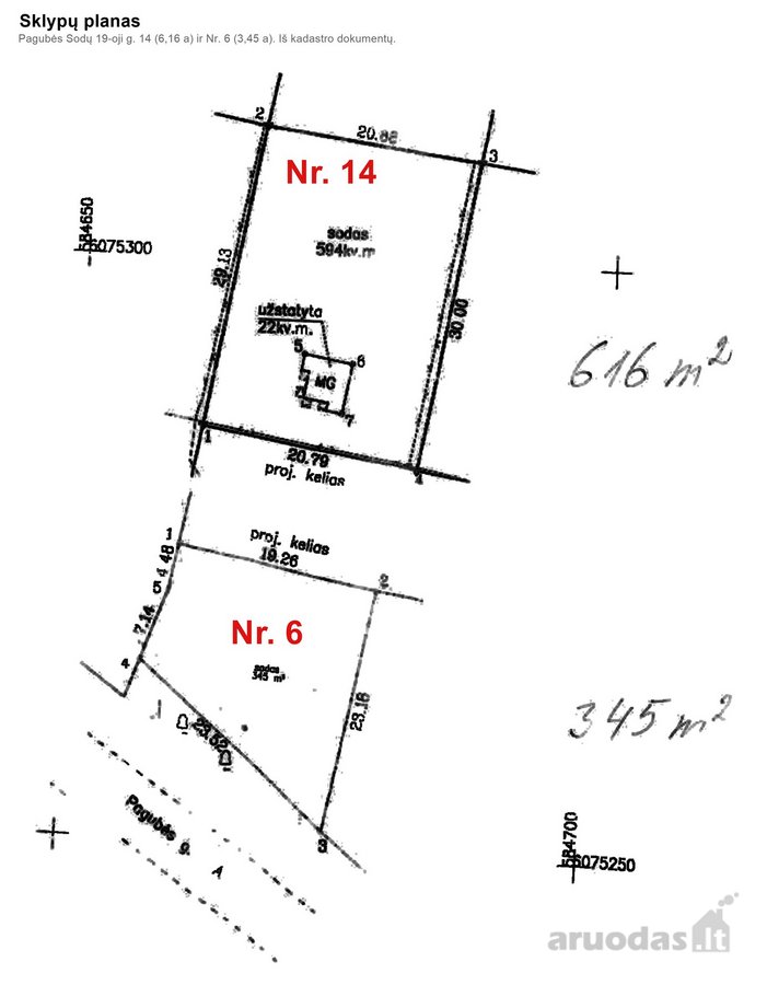 Parduodu du mėgėjų sodo sklypus (6,16 a su - nuotraukos Nr. 13