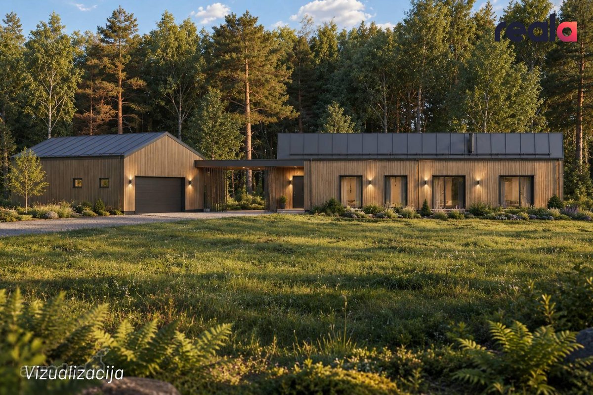 Parduodamas Erdvus 27 Arų Sklypas Šalia Miško - nuotraukos Nr. 2