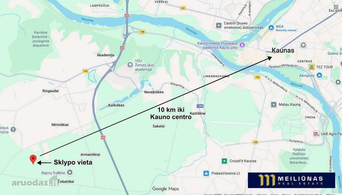 Parduodamas Namų Valdos Sklypas Bajorų K., - nuotraukos Nr. 12