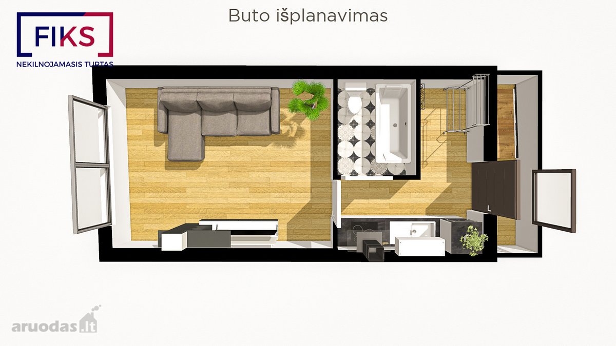 Puiki Investicija! Jaukus Butas Pačioje Kauno - nuotraukos Nr. 17
