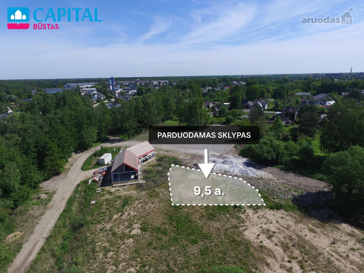 Parduodamas Paruoštas Statybai Sklypas Šalia - nuotraukos Nr. 2