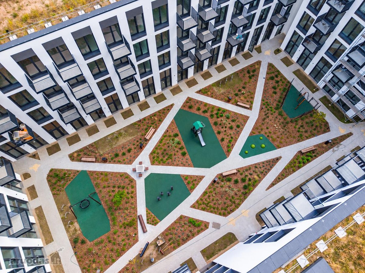 44,18 M² Apartamentai Su Balkonu Projekte - nuotraukos Nr. 14
