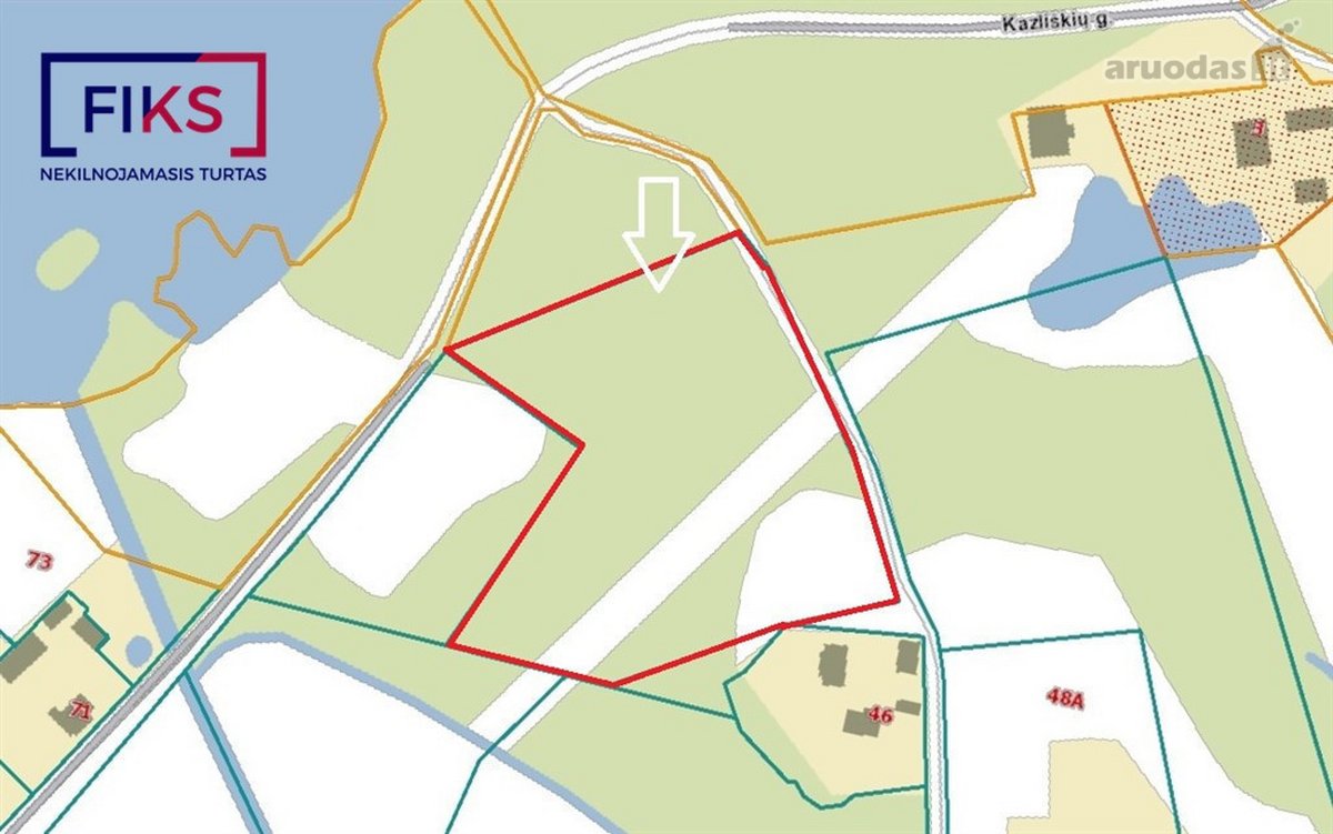Parduodamas 1,1183 Ha, Žemės Ūkio Paskirties - nuotraukos Nr. 2