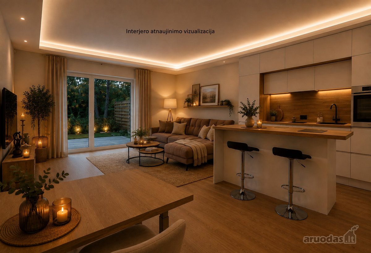 4 kambariai ir terasa į žalumą – 92,1 m² - nuotraukos Nr. 25