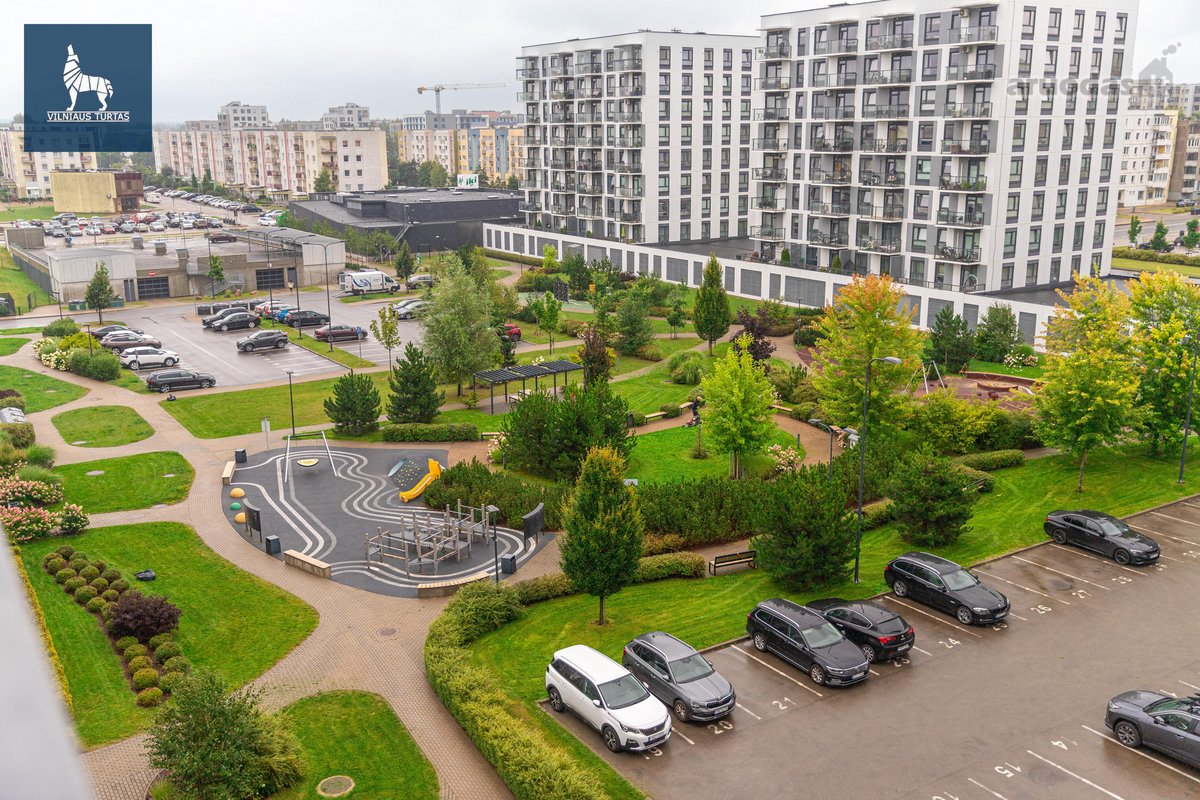 Parduodamas Moderniai Įrengtas 2 Kambarių - nuotraukos Nr. 14